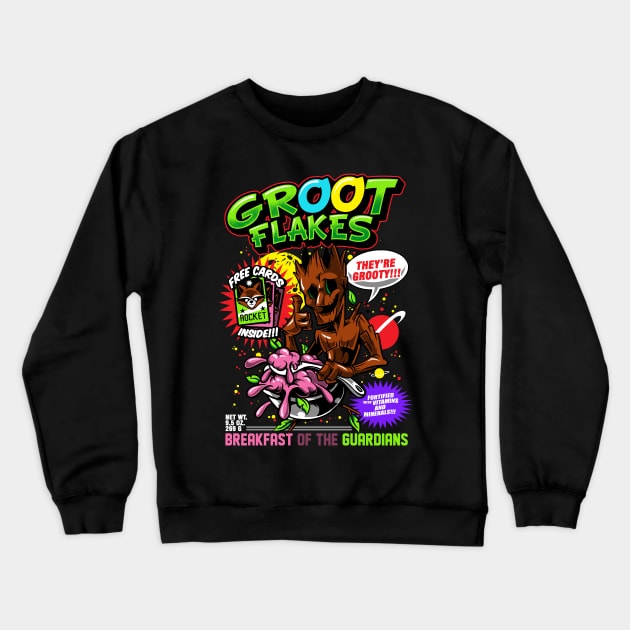 Breakfast with the Guardians Crewneck Sweatshirt by Kachow ZA